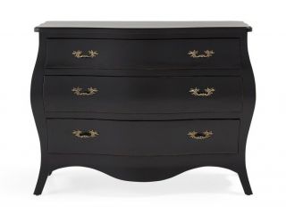 Arhaus Furniture - Bombay 3 Drawer Chest / Dresser - French Antique Style