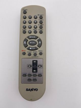 Sanyo Remote Control Tv/vcr.  Vintage.  And.