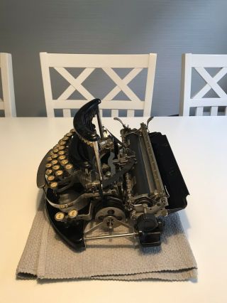 Vtg Antique Rare Imperial B Typewriter Schreibmaschine Máquina de Escrever 3