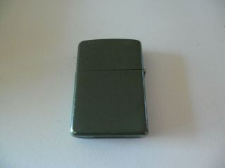 ZIPPO SPECIAL FORCES MESS WITH THE BEST GREEN MATTE LIGHTER 1990 H VI GREAT COND 3