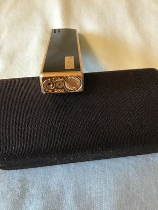Vintage Colibri Touch Sensor Lighter Black and Gold 3
