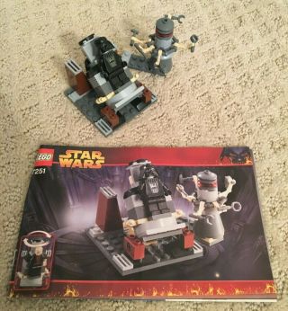 Lego Star Wars 7251 Darth Vader Transformation (vintage 2005) Complete W/ Inst.
