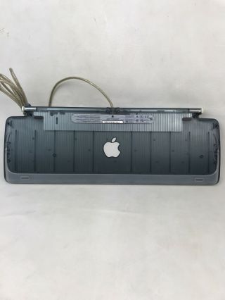 Vintage Apple M2452 iMac/G3 Teal Bondi Blue Aqua USB Keyboard 1998 3
