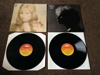 Barbra Streisand Greatest Hits Volume 1 & 2 Stunning Vintage Vinyl Copies