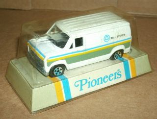 1/64 Scale Ford E - Series Bell Systems Van Diecast Model - Vintage 1970 