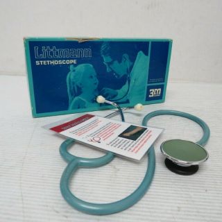 Vintage 3m Littmann Professional Stethoscope With Originial Box
