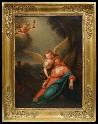 Christ In Gethsemane | 18th Century Flemish School | Old Master Oil Painting