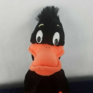 Vintage Warner Brothers Mighty Duck Baby Daffy Duck Plush 11 
