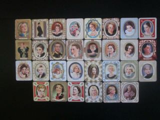 30 Embossed German Cigarette Cards Of German Film Stars,  Issued 1934 And 1936