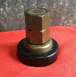 Lighter World War I.  Trench Art Lighter,  Wheel Nuts Lighter