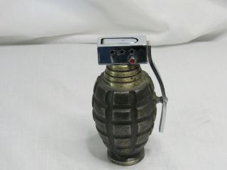 Vintage PGL Novelty Hand Grenade Cigarette Lighter Pineapple Combat 2