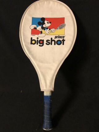 Prince Tennis Racquet Vintage Disney Big Shots 1980s Rare