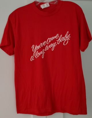 Vintage Virginia Slims Cigarette Advertising T Shirt - You Come A Long,  Way Baby