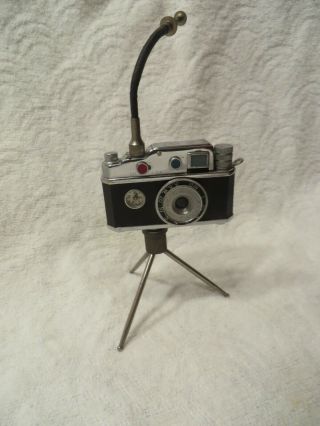 Vintage Miniature Camera Cigarette Lighter - Made In Occupied Japan