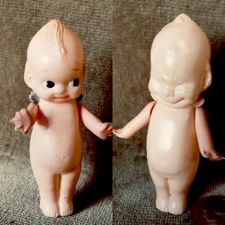 Vintage Unusual Kewpie Billiken Celluloid Doll