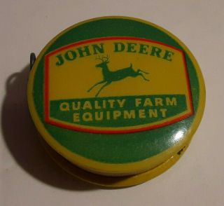 Vintage 1930s John Deere Celluloid Tape Measure