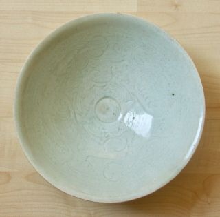Large Qingbai Carved " Boys " Bowl,  Song Dynasty (960 - 1279),  China