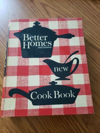 Vintage Better Homes And Garden Cookbook 5 Ring Binder 1965