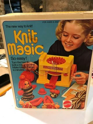 Vintage (1974) Knit Magic Knitting Machine