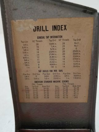Vintage Drill Index 1/16 