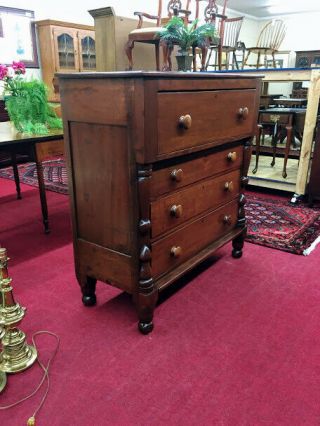 Antique Cherry Empire Chest of Drawers - Delivery Available 3