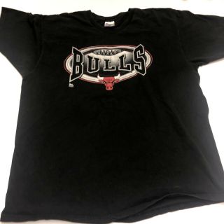 Vintage Chicago Bulls Nba Pro Player T - Shirt Size Xxl