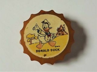 Vintage Bakelite Donald Duck Disney Hand Pencil Sharpener
