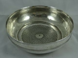 Turkish,  Solid Silver Fruit / Rice Bowl C1880,  404gm