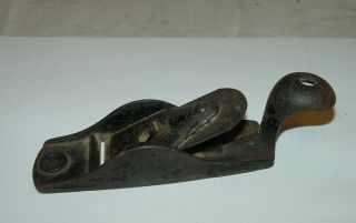 Estate Vintage Antique Stanley ? Squirrel Tail Woodworking Thumb Wood Plane Tool