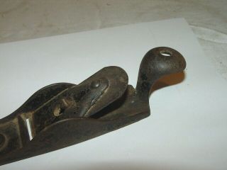 Estate Vintage Antique Stanley ? Squirrel Tail Woodworking Thumb Wood Plane Tool 2