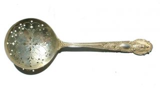 Rare 1905 Sterling Silver Tiffany & Co 9 1/8 " Pea Serving Spoon Renaissance Nr