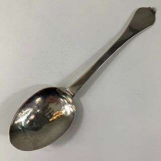 Antique Solid Silver Queen Anne 1702 Dog - Nose Spoon John Ladyman 18.  5cm