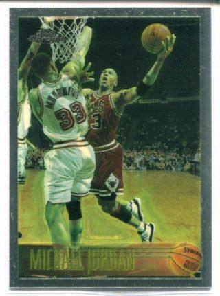 1996 - 97 Topps Chrome 139 Michael Jordan