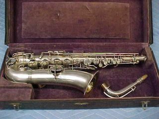 Antique Conn C Melody Saxophone Restored,  Great