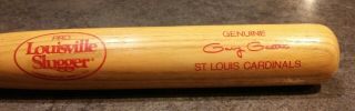 Vintage Louisville Slugger Pro Gary Gaetti St Louis Cardinals 30 " Bat Coca Cola