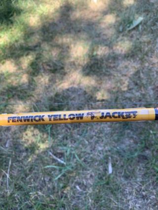 Rare Fenwick Yellow Jacket Spinning Rod