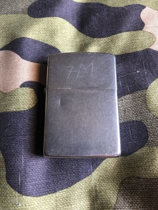1966 Classic Vintage Zippo Brushed Chrome Windproof Lighter