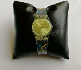 Swatch Authentic Always Late Lk158 Quartz Watch (1996 Vintage Collectable)