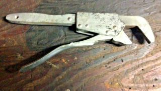Vintage Antique 10 " Reinhard Mccabe Co.  Model 10 Quick Adjust Wrench