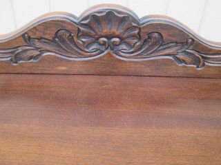 58795 French Country Oak Writing Desk Sideboard Server Buffet 3
