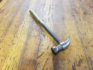 Vintage Tools • Rare Claw Peen Steel Hammer W/ Nested Screwdrivers Woodwork ☆usa