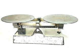 Vintage Pelouze Balance Beam Scale Metal No Weights No Pans