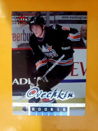 2005 - 06 Alexander Ovechkin Rookie Ultra Fleer 252 Capitals Rc