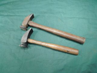 Vintage Leather Cobbler Hammer @ 2 Hammers Collectible Antique Tool