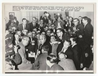 Jack Ruby Murder Trial,  Jkf - Vintage Press Photograph