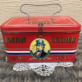 Union Leader - Redi Cut Tobacco Tin - Marked Pagani Lecco