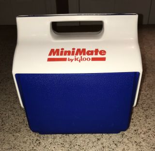 Igloo Mini Mate Personal Cooler Lunchbox Vintage 1991