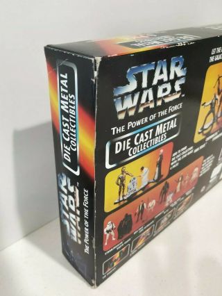 Vintage Star Wars Action Masters Die Cast Rare 6 - Pack MIB Boba Fett Han Solo 3