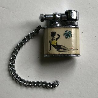 Vintage Miniature Lighter Ancien Briquet Perky High Class Japan