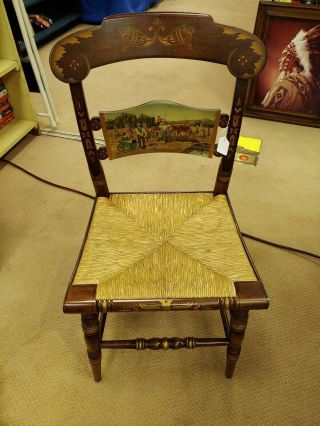 Hitchcock Furniture Limited Edition Thanksgiving Day Chair 1986